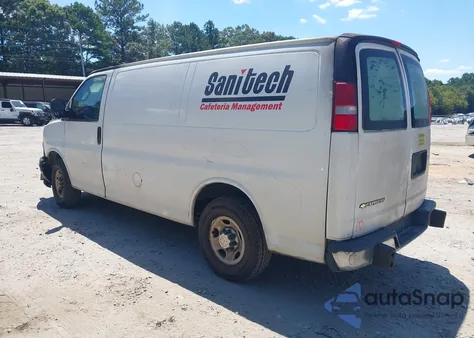 2020 Chevrolet Express G2500 Rwd 2500 Regular Wheelbase Wt из США, поврежденный, VIN 1GCWGAFG8L1213955